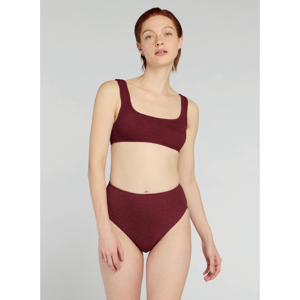 Youswim Aplomb High Waist Two Piece in Garnet